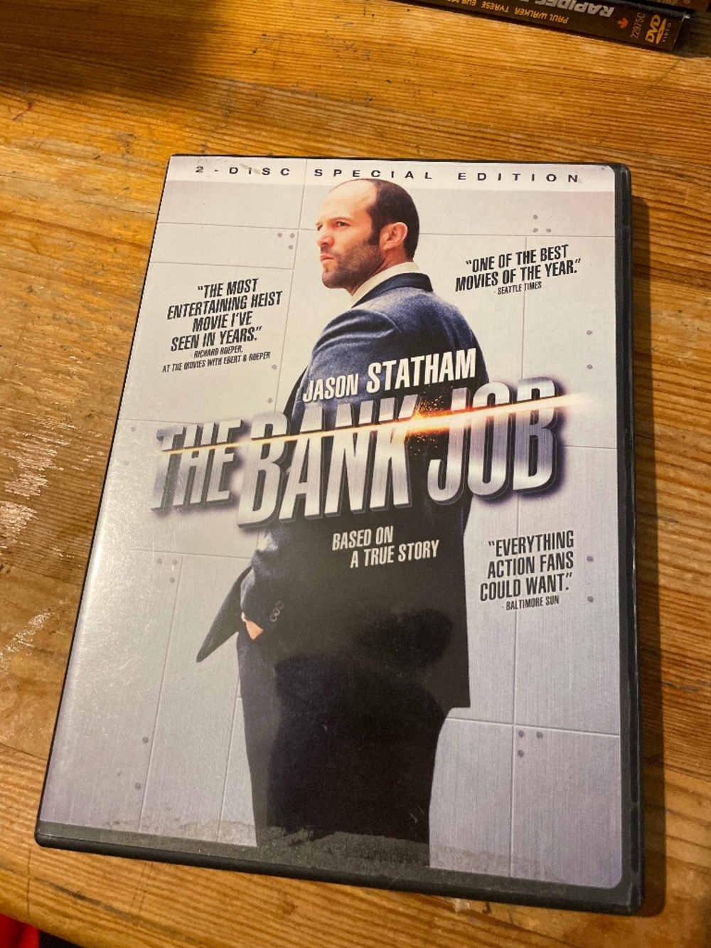 The bank job dvd